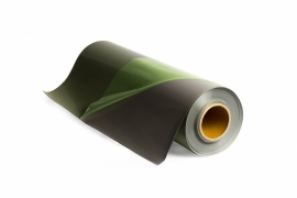 Silver reflective plotter cutting transfer film with adhesive carrier